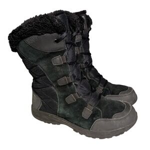 Columbia Womens Ice Maiden II Boots Womens Size 8 Waterproof Faux Fur Gorpcore